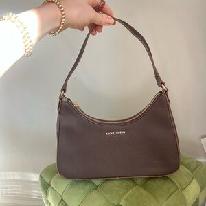 Anne Klein Brown Shoulder Bag